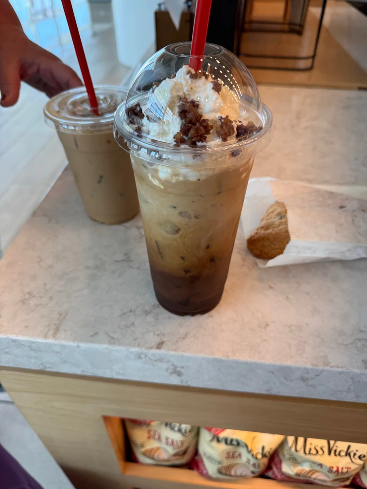 Coffee while travelling home