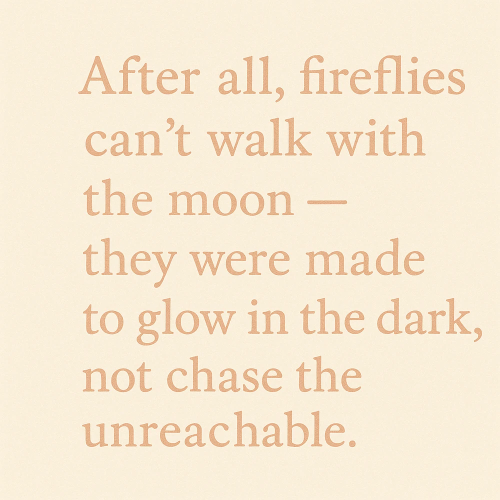 bittersweet reflection