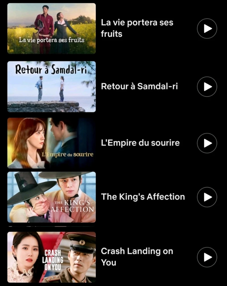 Je suis en admiration de ces magnifiques séries 😇🥰😍