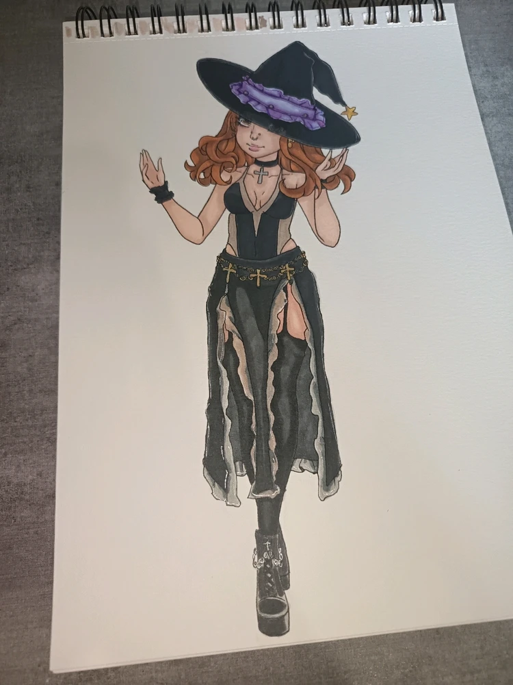 Dessin de sorcière (NOCTIS)