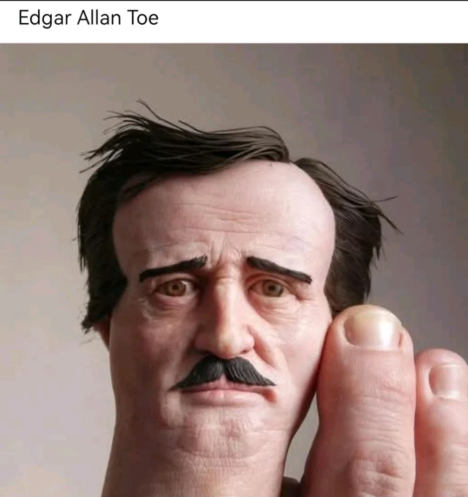 🦶 I always knew there was an uncanny reason behind the attraction of feet. It's all in the "Toetry."