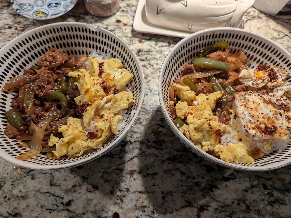 Bring it all together, two bowls