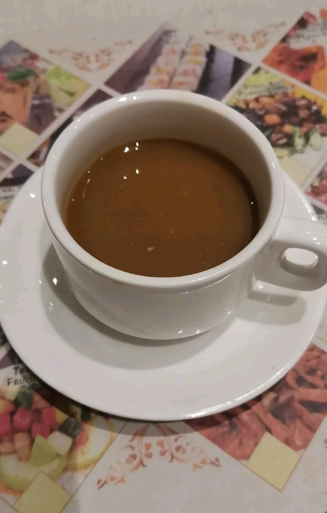 My 3rd cup of cappuccino within the last 2hrs. 😄