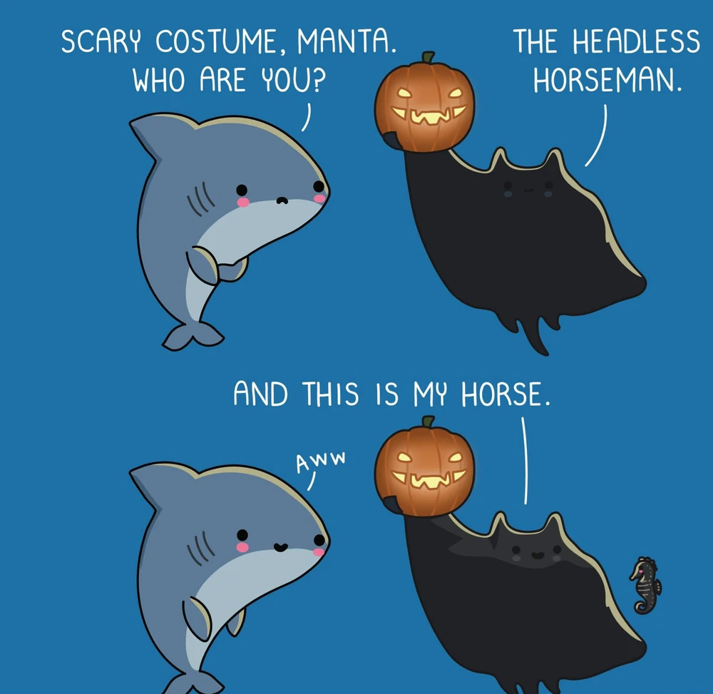 Aww 🥰 🦈🎃