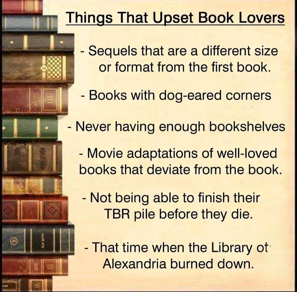 My eye is twitching just reading this list...