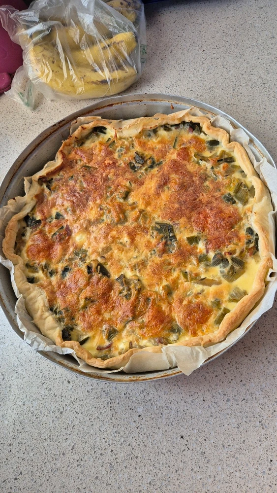 Quiche aux poireaux 🤗