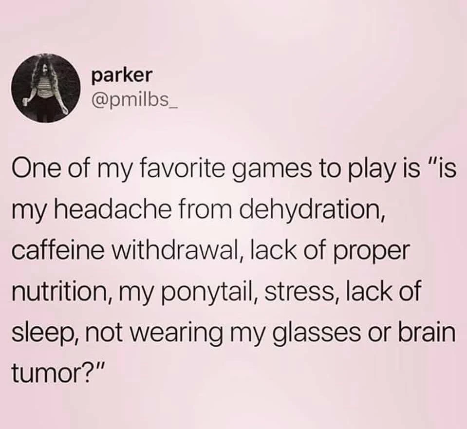 Just guessing 🤷🏻♀️