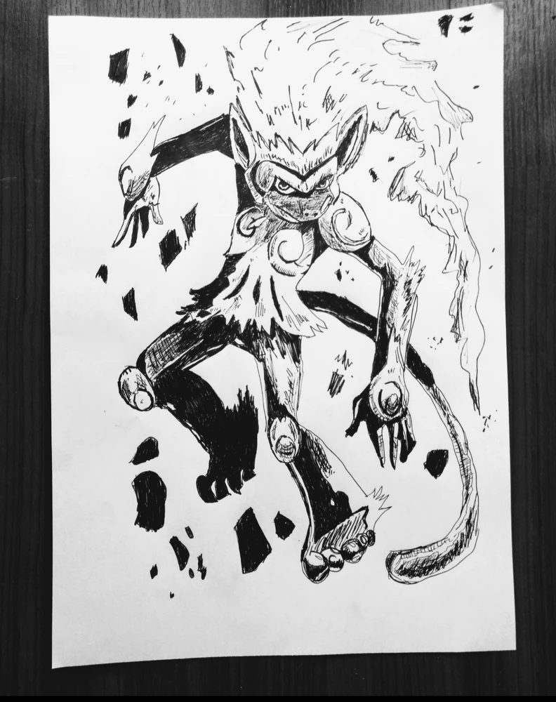 Quick Pokémon sketch ....before the drinks flow