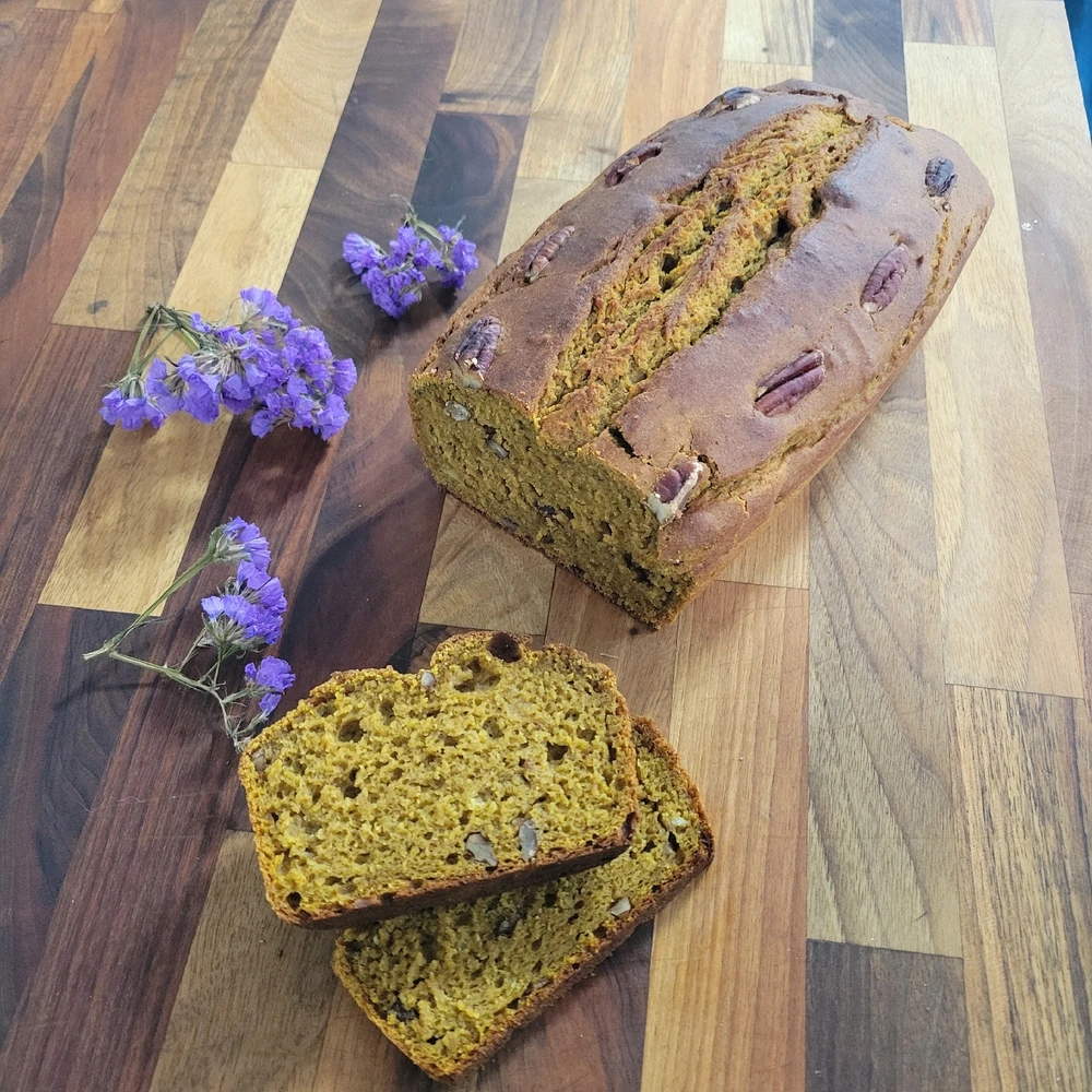Pecan Pumpkin Bread
