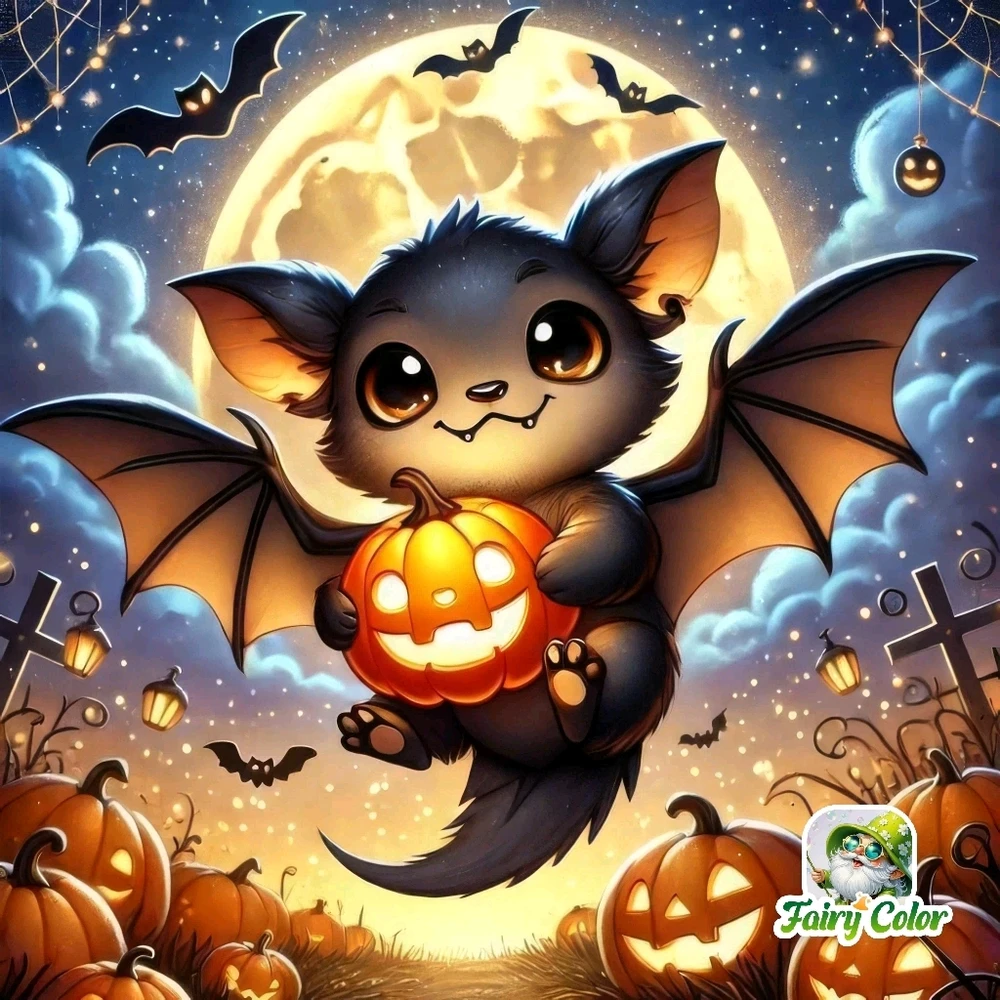 Spooky season coloring