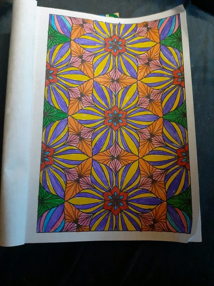 Pizza and coloring