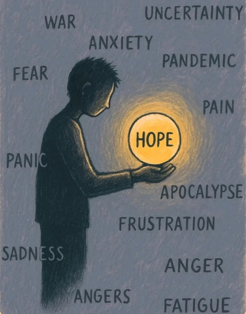 Hope... 🌃🎑🌜🌟🤲✨️🌻🌿🌞💛