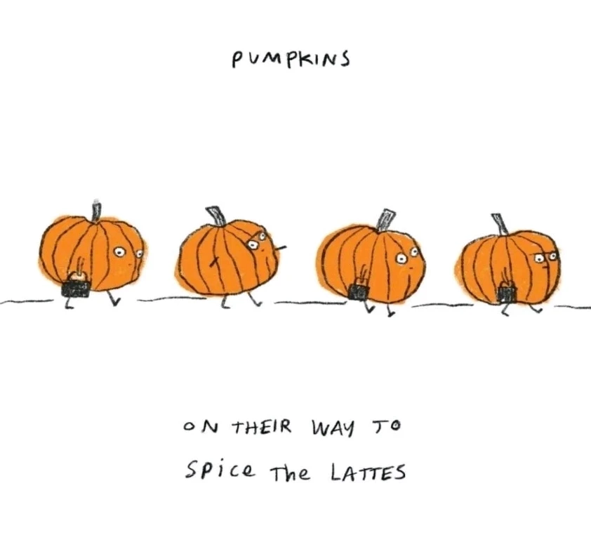 🏃♀️🏃♂️💨 🎃 ☕️ 🍂 🍁 🤎 ✨️
👌🤭🤣😂