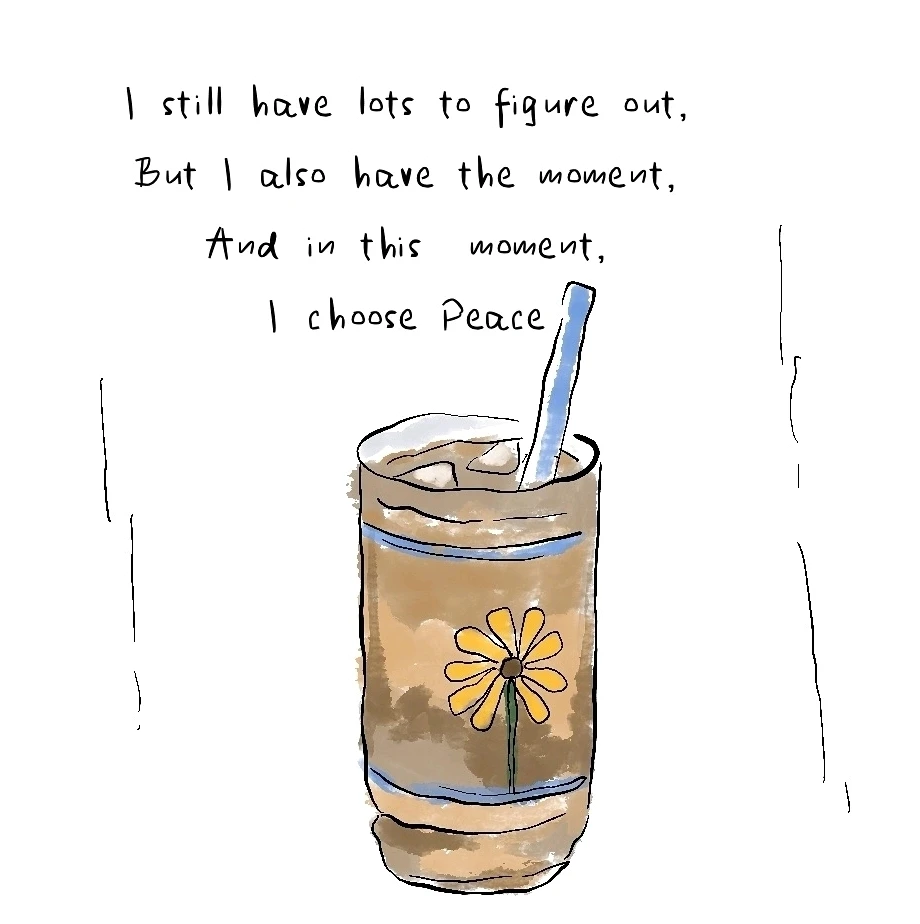 I choose peace... 😔🎗💛✨️🌻