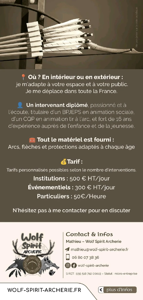 Mon projet professionnel