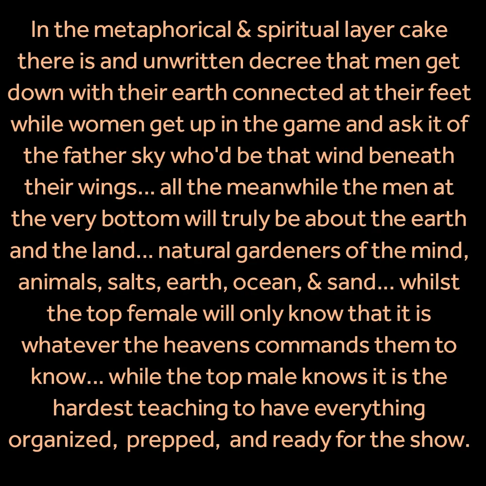 Layer cake in carnet...