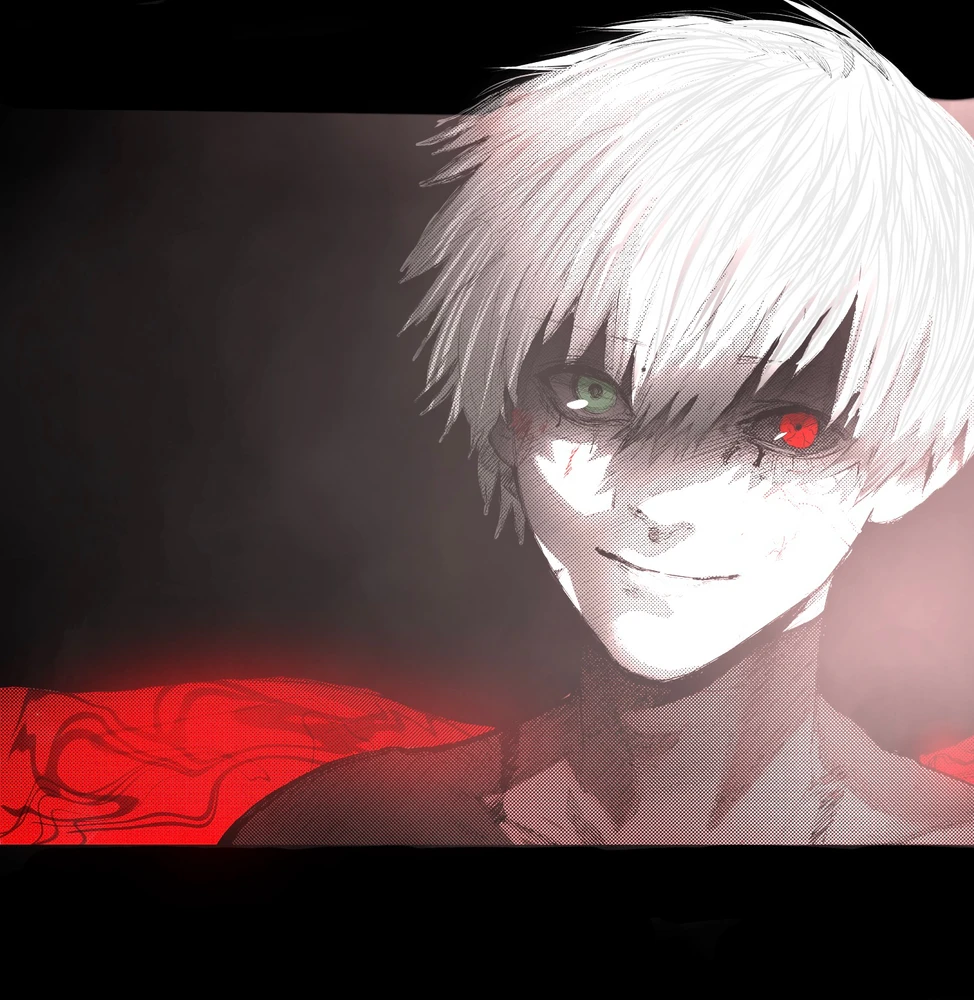 One of my Tokyo Ghoul manga colorings ✌️