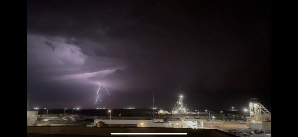 Lightning strikes i managed to capture