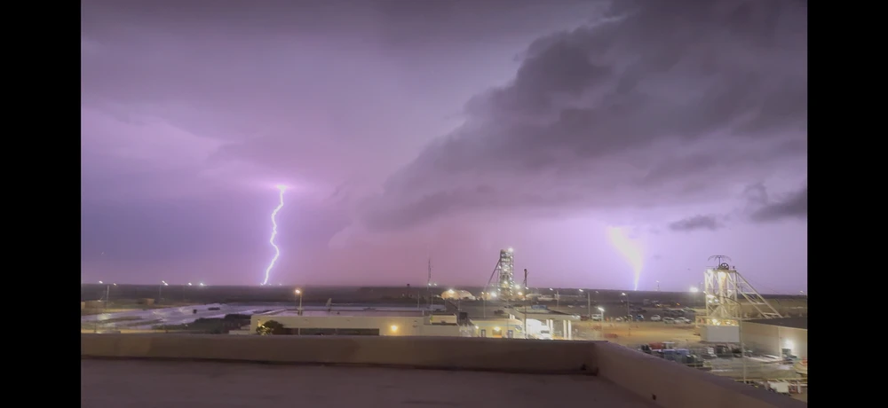 Lightning strikes i managed to capture
