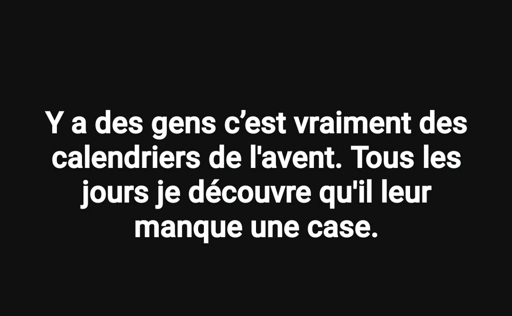 Oh oui 😂