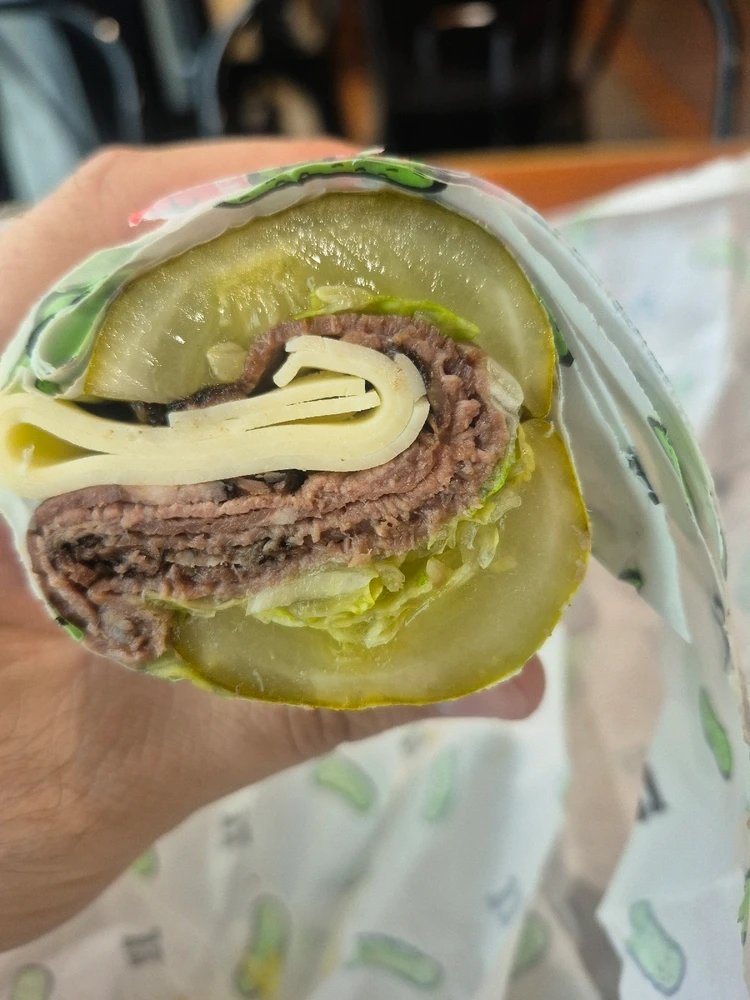 Pickle sandwich