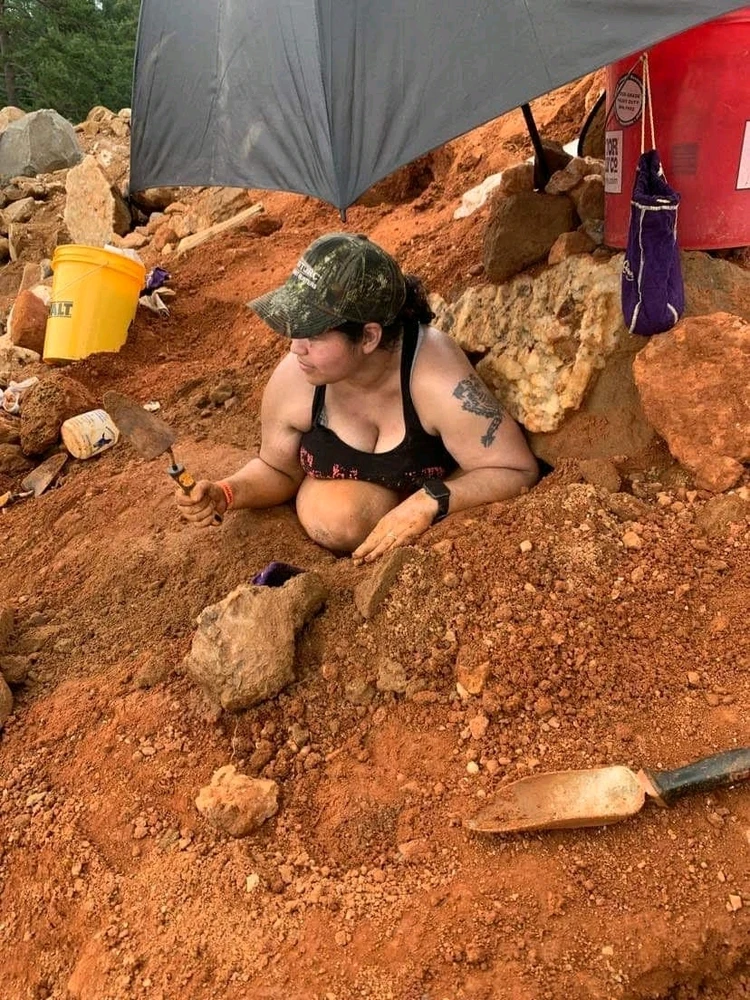 Threat in the making "this my hole." 