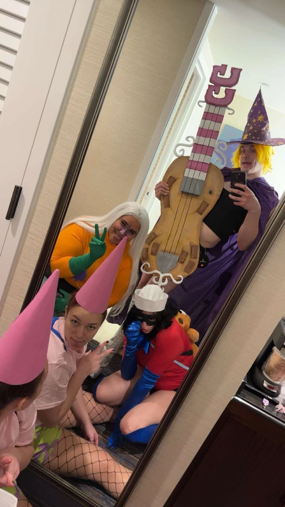 SpongeBob cosplay 🧽⭐️🧜‍♀️🪸