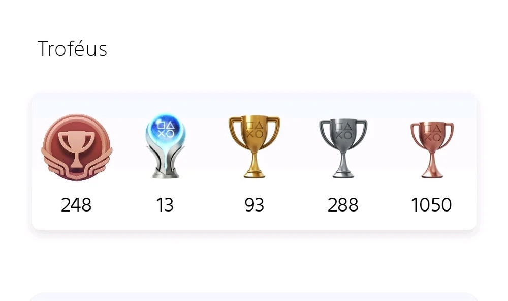 Quantas platinas vocês tem?