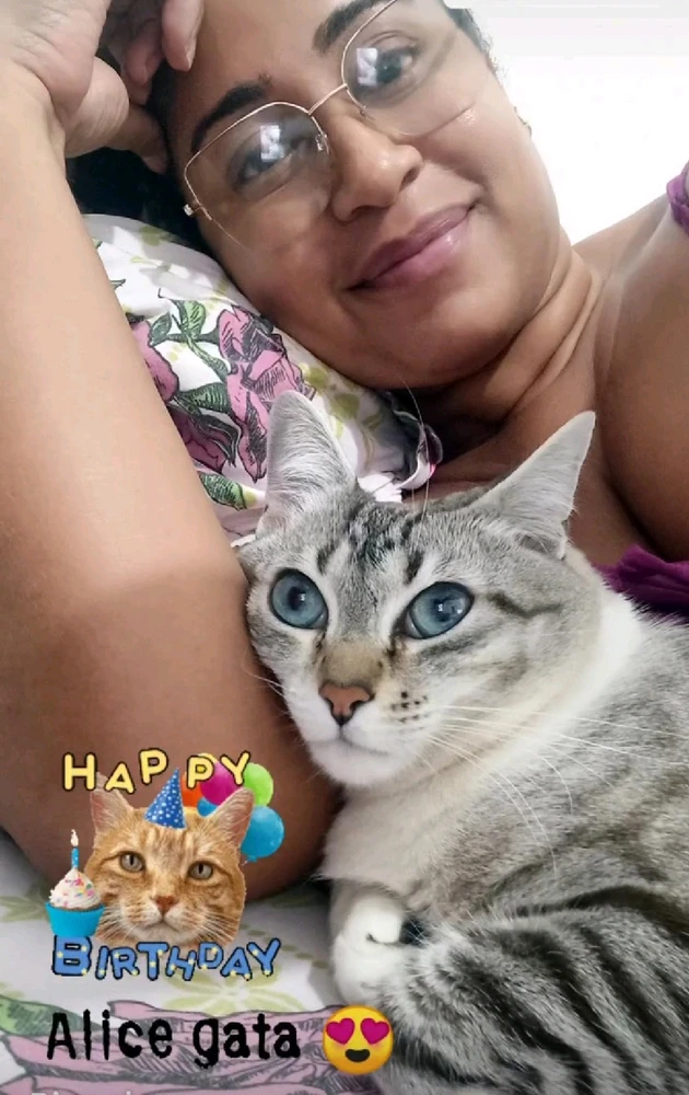 Aniversário da braba 🐱