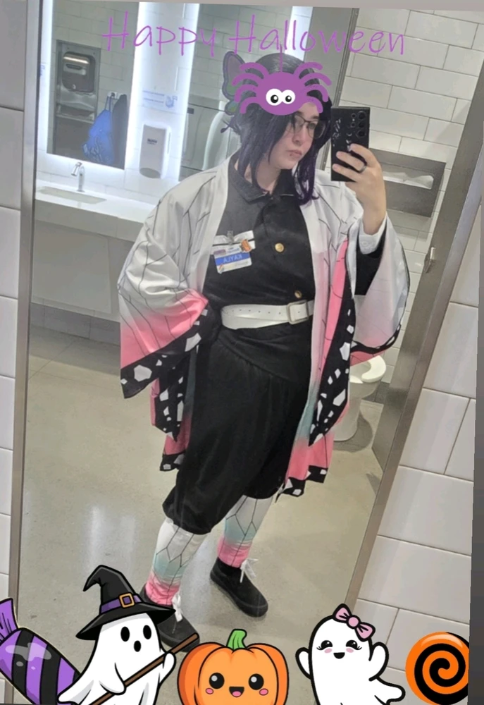 Shinobu working for Walmart