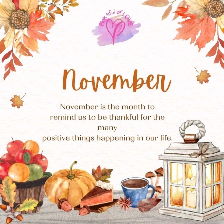 Grateful for the November Blessings