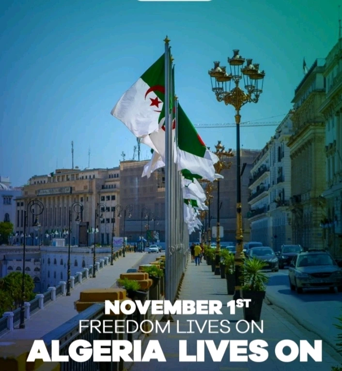 🇩🇿They dreamed of freedom 
1 November 💚