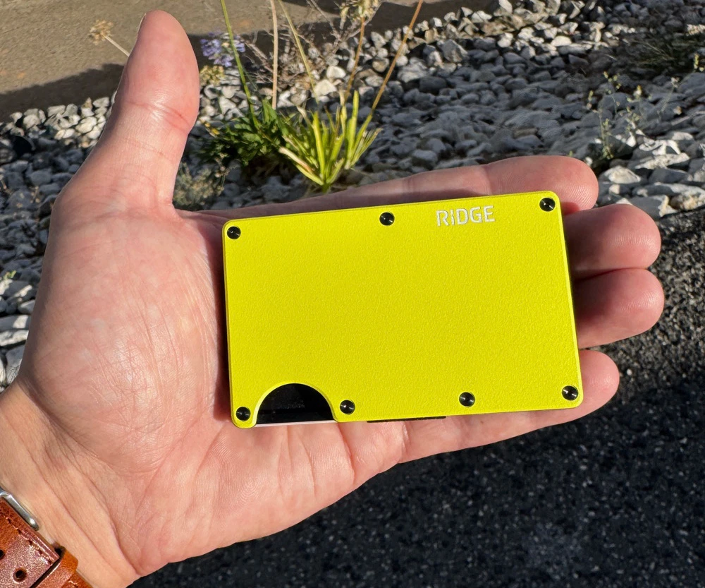 Ridge wallet