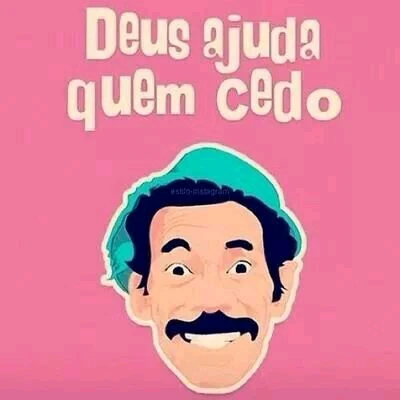 QUEM MAIS ACORDA CEDO NUM DOMINGO?