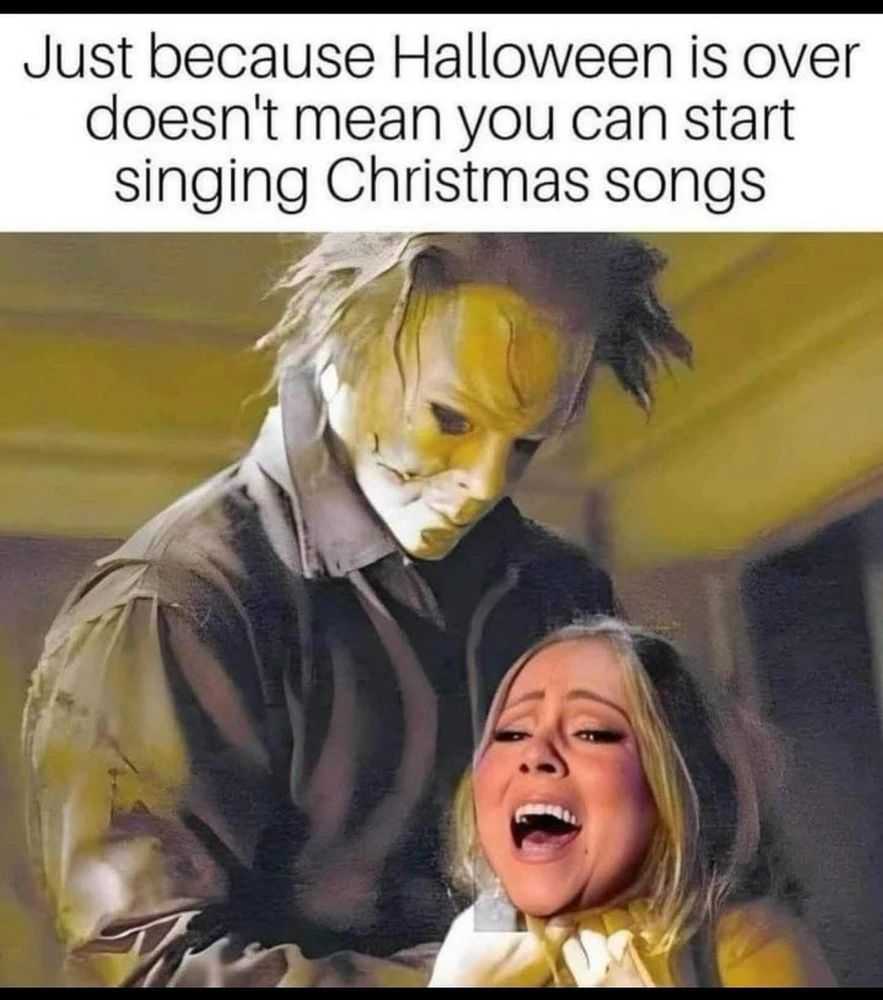 Svp merci ! On est pas encore en décembre 😅😅😅