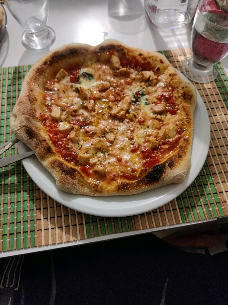 Poulet poivron mozza