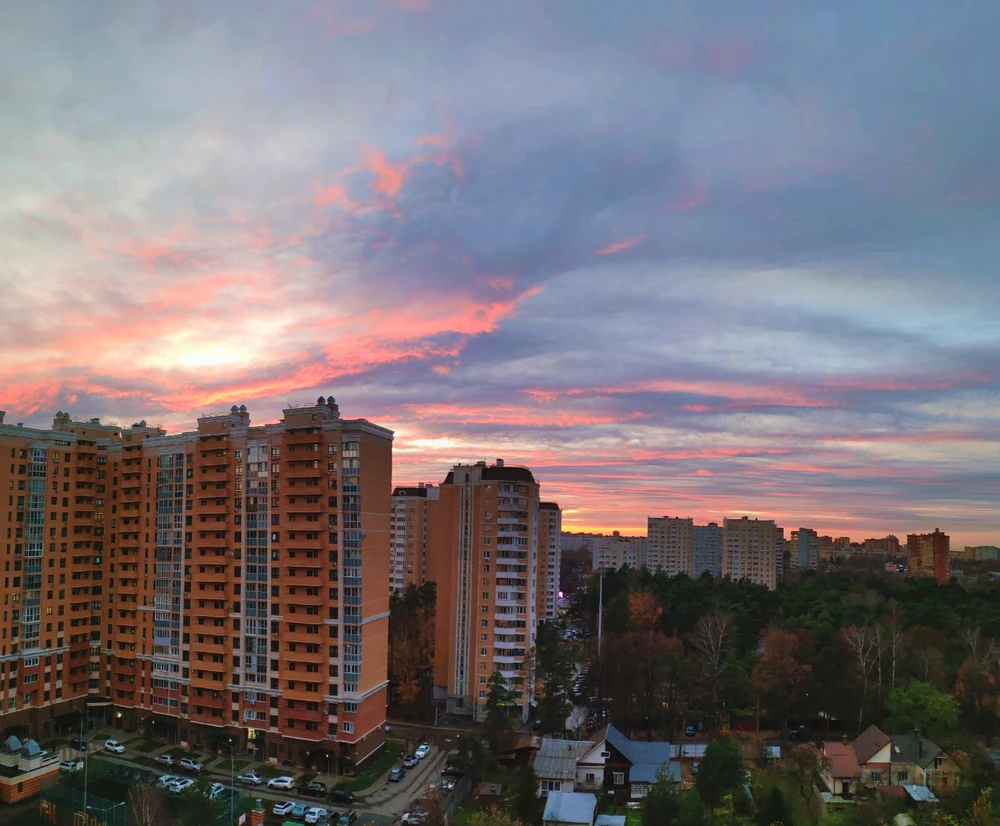 Небушко сегодня порадовало 💙🧡