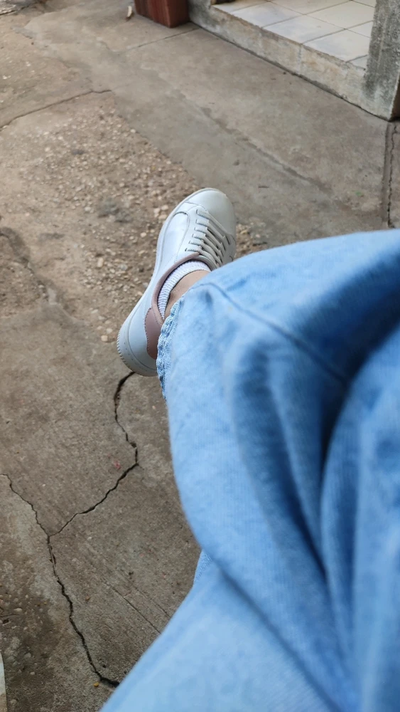 Impedida de entrar em casa