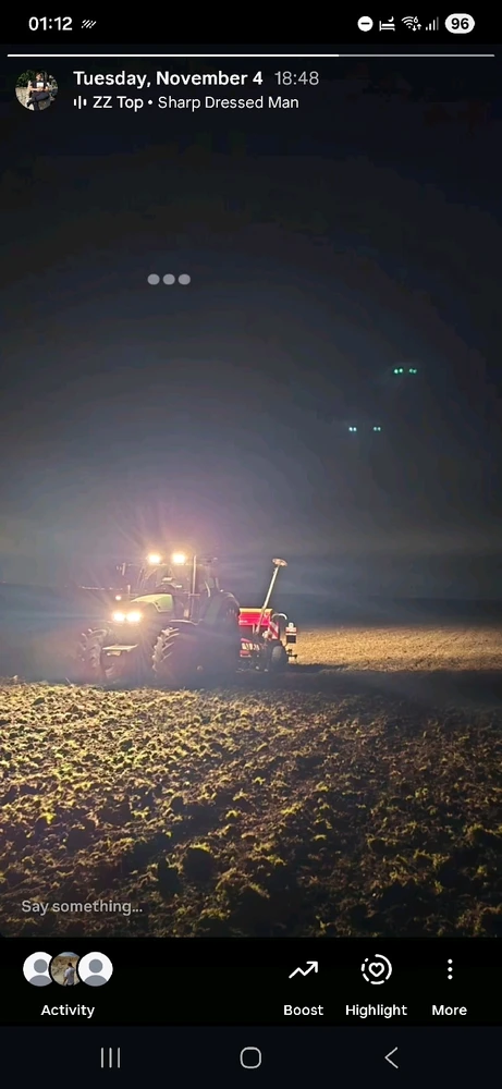 putting them in the ground 💪