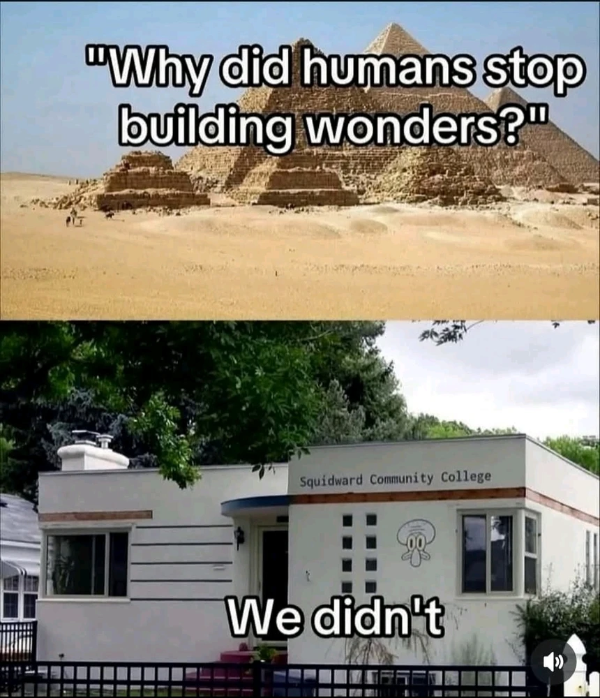 I went to college here...