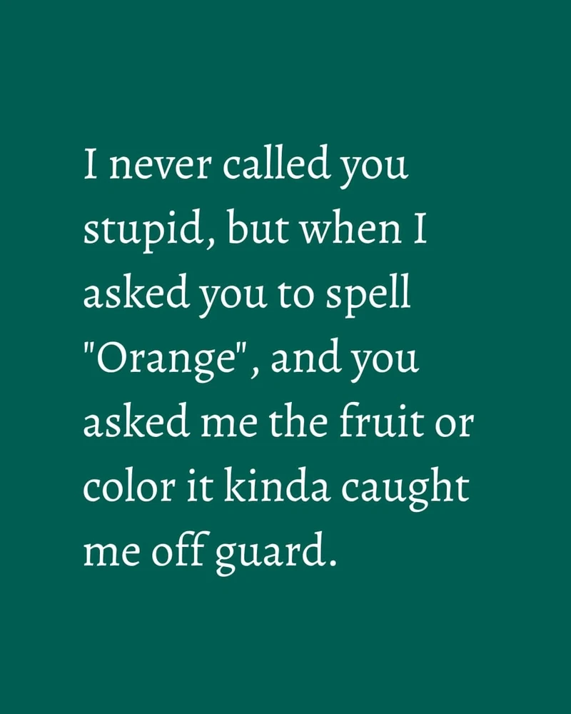 Orange is the new Peach