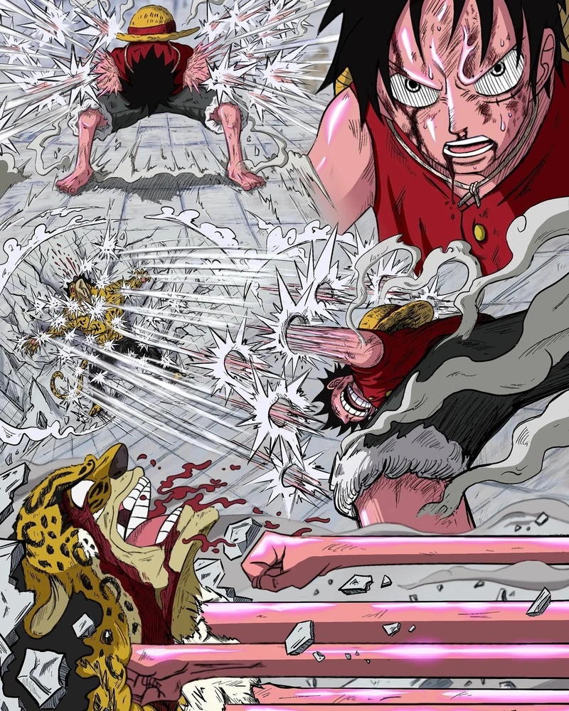 One Piece Gear 2 Jet Gatling