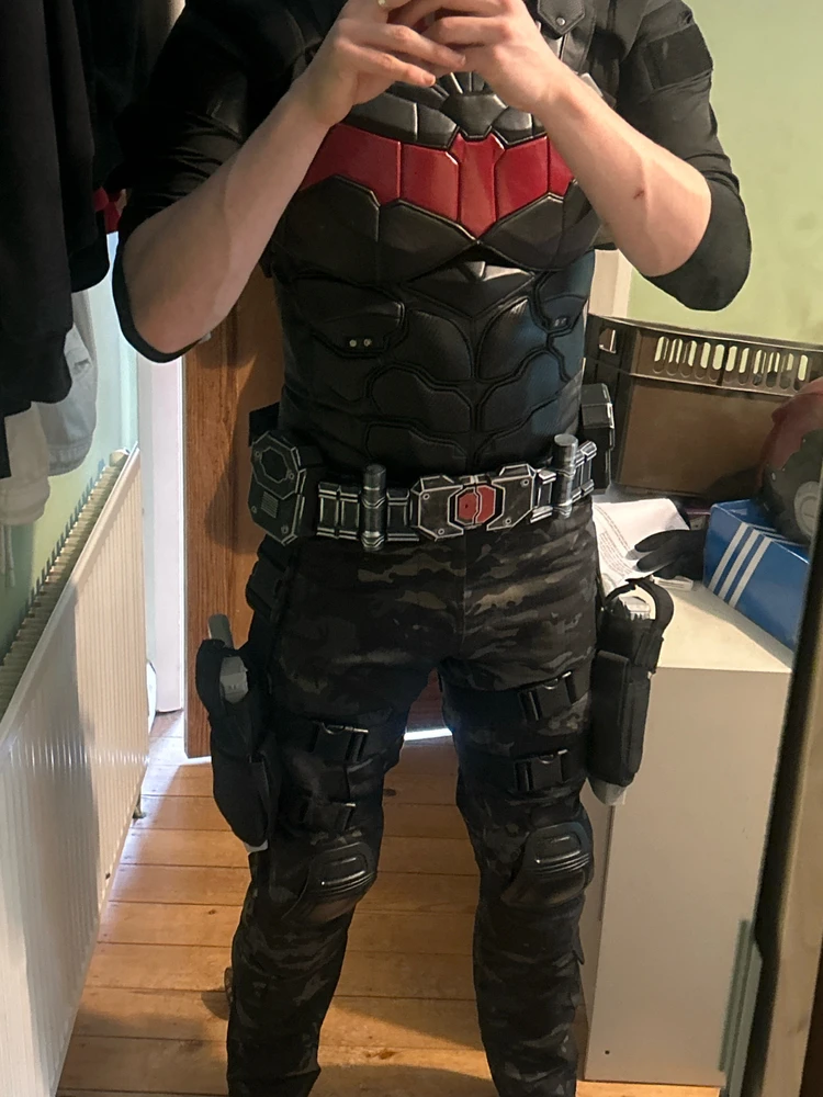Just the pics of my current cosplay of Red Hood wanted to post