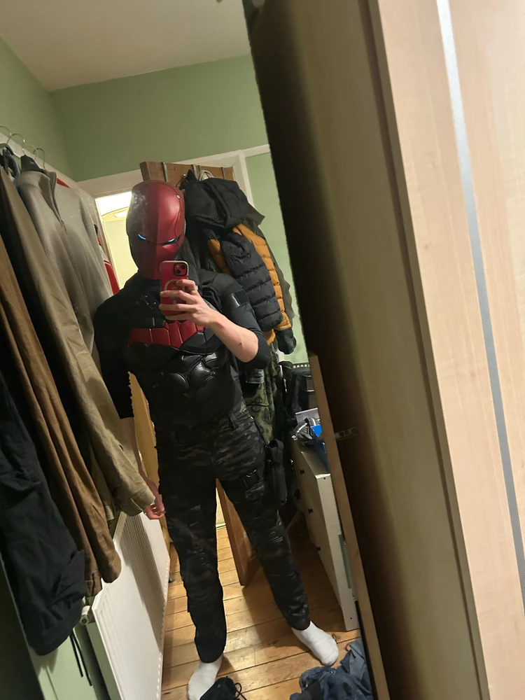 Just the pics of my current cosplay of Red Hood wanted to post