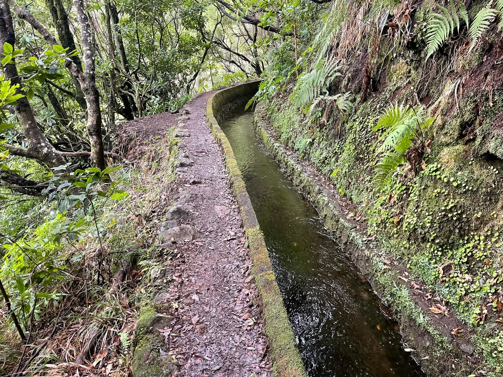 Waterway to help get water around the island. 