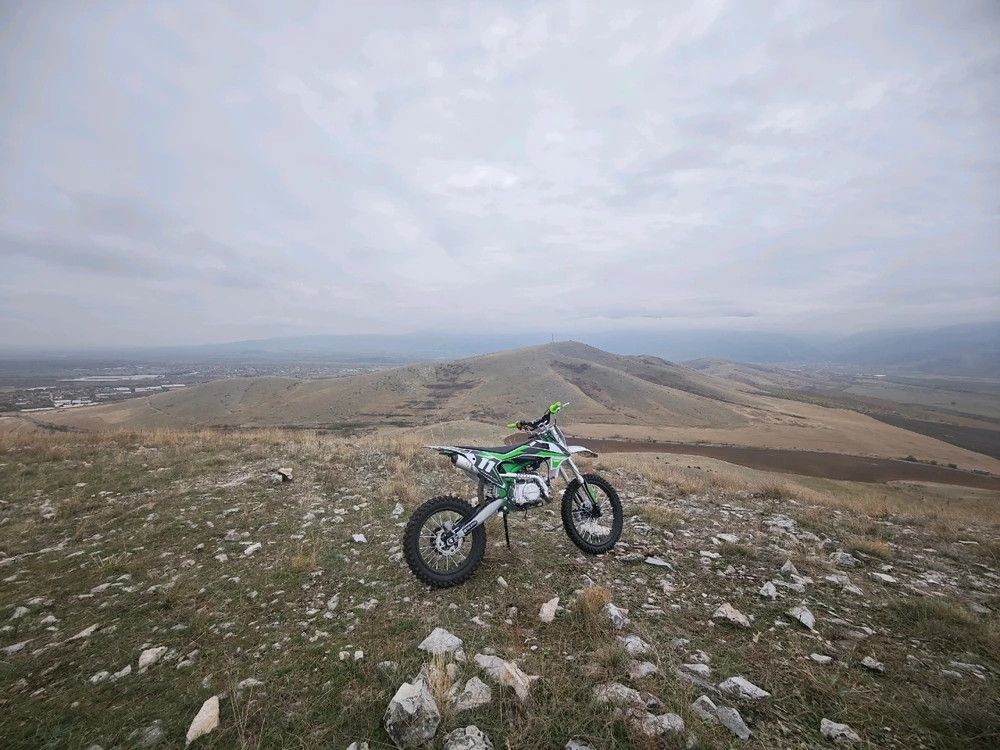 A motorcycle gives true freedom!