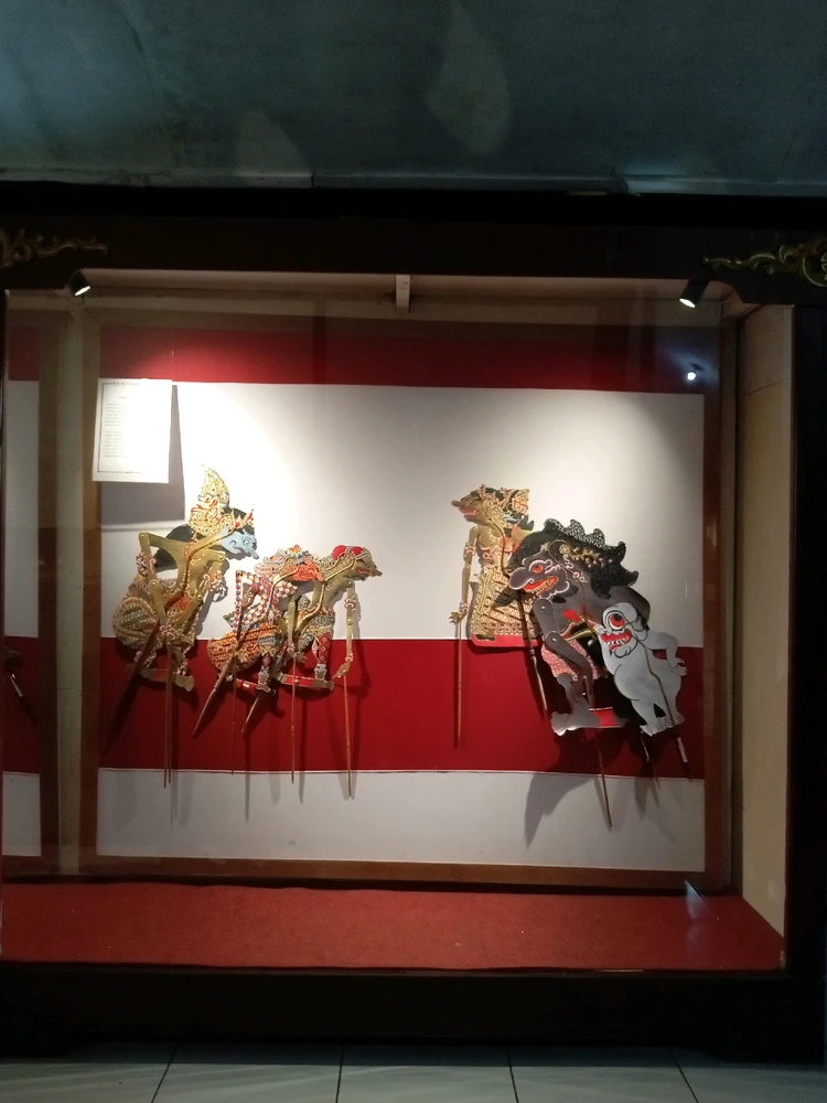 Traditional Javanese Puppet Shadow Show (Wayang Kulit)