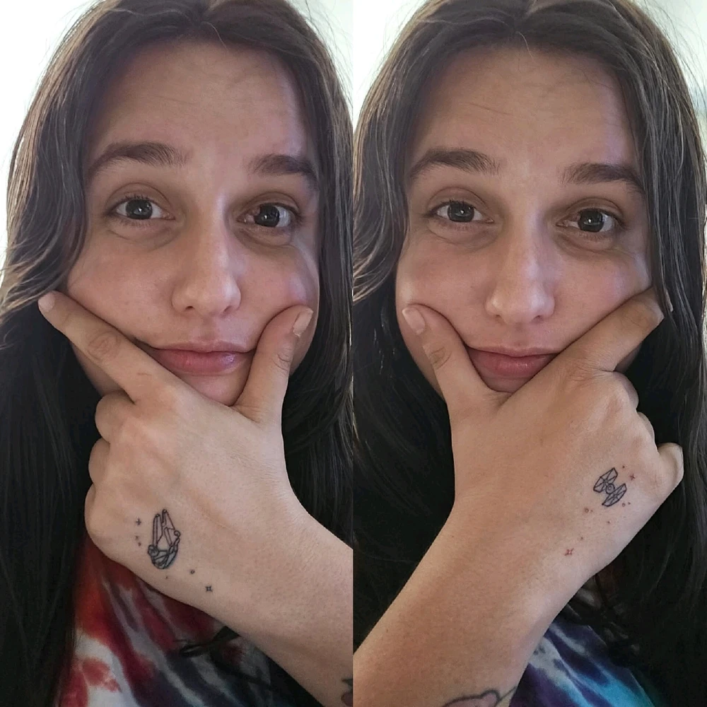 I love my hand tattoos