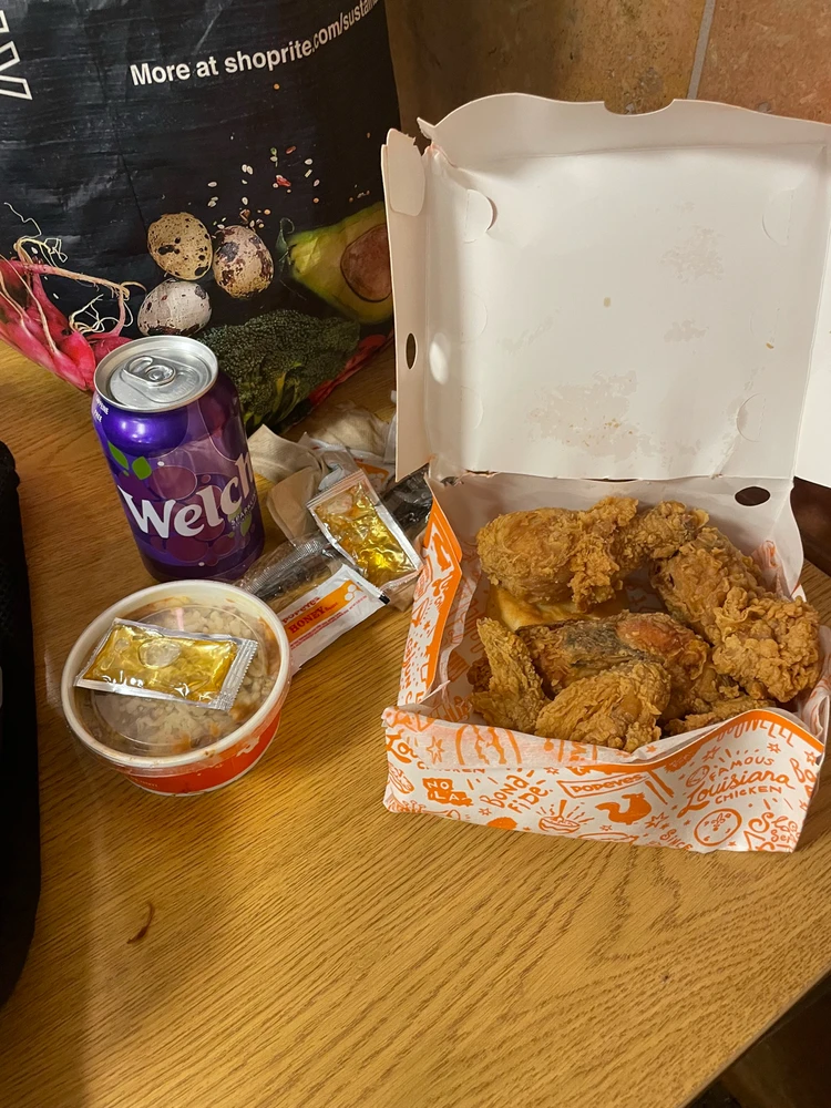 Lunch Popeyes