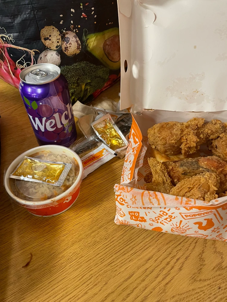 Lunch Popeyes